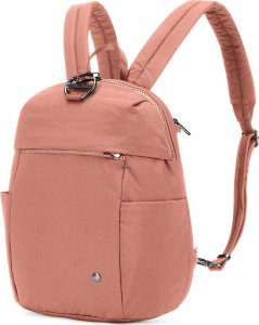Pacsafe Plecak mini damski antykradzieżowy 8L Pacsafe Citysafe CX Econyl - różowy 16