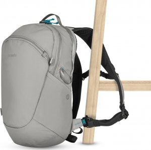 Pacsafe Plecak miejski antykradzieżowy 18l Pacsafe ECO - szary, z econylu 6
