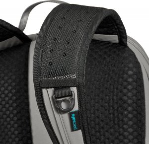 Pacsafe Plecak miejski antykradzieżowy 18l Pacsafe ECO - szary, z econylu 8