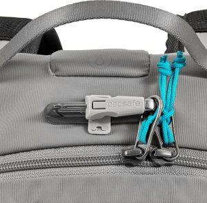 Pacsafe Plecak miejski antykradzieżowy 18l Pacsafe ECO - szary, z econylu 9