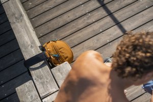 Pacsafe Plecak miejski antykradzieżowy 18l Pacsafe ECO - pomarańczowy , z econylu 14