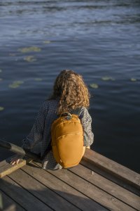 Pacsafe Plecak miejski antykradzieżowy 18l Pacsafe ECO - pomarańczowy , z econylu 6