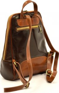 Vera Pelle Damski plecak z prawdziwej skóry Florence 2001 NoSize 4