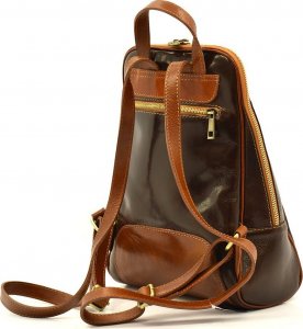 Vera Pelle Damski plecak z prawdziwej skóry Florence 2001 NoSize 5