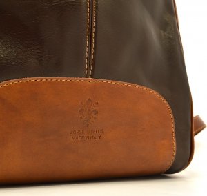 Vera Pelle Damski plecak z prawdziwej skóry Florence 2001 NoSize 7