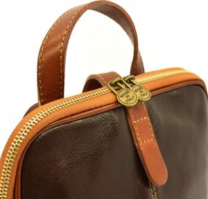 Vera Pelle Damski plecak z prawdziwej skóry Florence 2001 NoSize 8