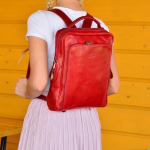 Leather Diamonds Damski plecak z prawdziwej skóry Florence 2004 NoSize 3