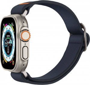 Spigen Pasek do APPLE WATCH 4 / 5 / 6 / 7 / 8 / SE / ULTRA (42 / 44 / 45 / 49 MM) Spigen Fit Lite Ultra granatowe 30