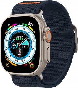 Spigen Pasek do APPLE WATCH 4 / 5 / 6 / 7 / 8 / SE / ULTRA (42 / 44 / 45 / 49 MM) Spigen Fit Lite Ultra granatowe 9