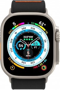 Spigen Pasek do APPLE WATCH 4 / 5 / 6 / 7 / 8 / SE / ULTRA (42 / 44 / 45 / 49 MM) Spigen Fit Lite Ultra czarne 21