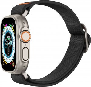Spigen Pasek do APPLE WATCH 4 / 5 / 6 / 7 / 8 / SE / ULTRA (42 / 44 / 45 / 49 MM) Spigen Fit Lite Ultra czarne 3