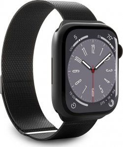 Puro Puro Milanese Magnetic Band - Pasek ze stali nierdzewnej do Apple Watch 42/44/45/49 mm (czarny) 1