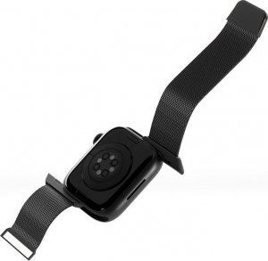 Puro Puro Milanese Magnetic Band - Pasek ze stali nierdzewnej do Apple Watch 42/44/45/49 mm (czarny) 3