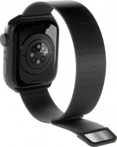 Puro Puro Milanese Magnetic Band - Pasek ze stali nierdzewnej do Apple Watch 42/44/45/49 mm (czarny) 4