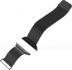 Puro Puro Milanese Magnetic Band - Pasek ze stali nierdzewnej do Apple Watch 42/44/45/49 mm (czarny) 6