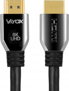 Kabel Vayox HDMI - HDMI 1.5m czarny (BX10785) 1