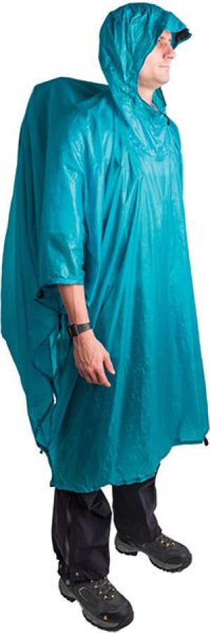 Sea To Summit Poncho Ultra-Sil Nano Tarp niebieskie (APONCHO15D) 1