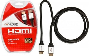 Kabel Conotech HDMI - HDMI 3m czarny (NS-003) 1