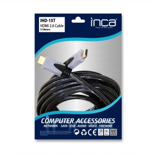 Kabel Cian Technology HDMI - HDMI 15m czarny (IHD-15T) 7