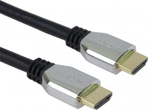 Kabel PremiumCord PREMIUMCORD Kabel HDMI 2.1 High Speed + Ethernet kabel (Zinc Alloy krytky, zlacené konektory) 2m 1