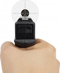 tomdorix Policyjny Pistolet Na Kulki GLOCK 17 Replika Air Soft Gun 4