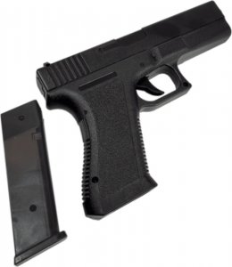 tomdorix Policyjny Pistolet Na Kulki GLOCK 17 Replika Air Soft Gun 8