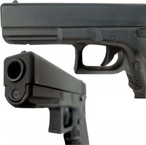 tomdorix GLOCK 17 Replika ASG Pistolet Metalowy na Kulki 6mm + Granat Kulek Bezszw. 3