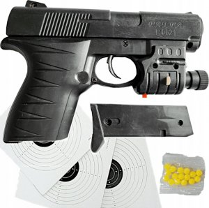 tomdorix Pistolet Na Kulki z Laserem i Niebieską Latarką 3