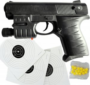 tomdorix Pistolet Na Kulki z Laserem i Niebieską Latarką 4