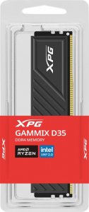 Pamięć ADATA XPG Gammix D35, DDR4, 16 GB, 3600MHz, CL18 (AX4U360016G18I-SBKD35) 4