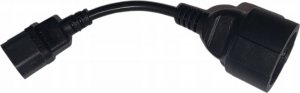 Qoltec Adapter IEC 320 C14 / SCHUKO | 0.15m 5