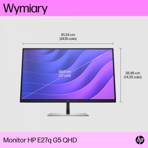 Monitor HP E27q G5 (6N6F2AA#ABB) 11