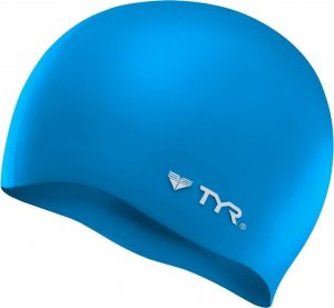TYR Czepek Pływacki Tyr Wrinkle-Free Blue 1
