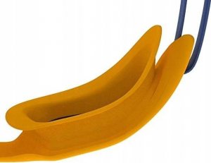 Speedo Okulary Pływackie Dziecięce na Basen Hydropulse Yellow 4