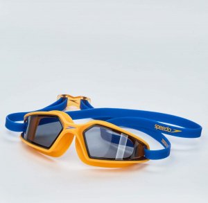 Speedo Okulary Pływackie Dziecięce na Basen Hydropulse Yellow 5