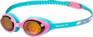Speedo Okulary Pływackie Dziecięce na Basen Speedo Illusion Pink Mint 1