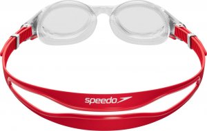 Speedo Okulary Pływackie na Basen Unisex Biofuse 2.0 Silver Red 2