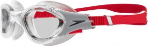 Speedo Okulary Pływackie na Basen Unisex Biofuse 2.0 Silver Red 3