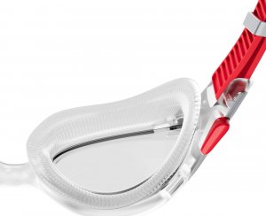 Speedo Okulary Pływackie na Basen Unisex Biofuse 2.0 Silver Red 4