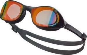 Nike Swim Okulary Pływackie na Basen Nike Expanse Orange Black 1