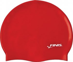 Finis Czepek Pływacki Startowy Finis Solid Cap Red 1