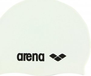 Arena Czepek Pływacki Arena Classic White Black 1