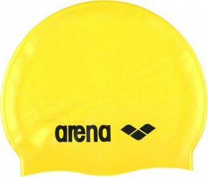 Arena Czepek Pływacki Arena Classic Yellow Black 1