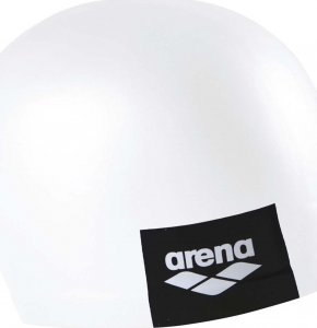 Arena Czepek Pływacki Logo Moulded White 2