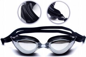 Aqua Sport Okulary Pływackie na Basen Aqua Sport Black 1