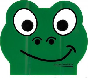 Aqua-Speed Czepek Pływacki Aqua Speed Zoo Latex Frog 1
