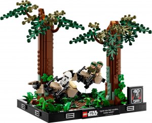 LEGO Star Wars Diorama: Pościg na ścigaczu przez Endor (75353) 8