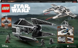LEGO Star Wars Mandaloriański myśliwiec Fang Fighter kontra TIE Interceptor (75348) 9
