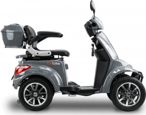 Bili Bike Czterokołowy skuter elektryczny SHINO QUADRO GEL szary 5