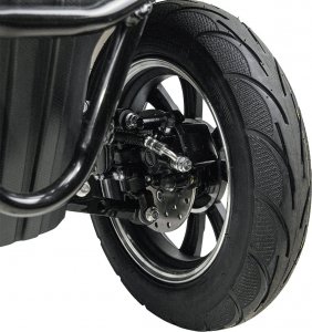 Bili Bike Czterokołowy skuter elektryczny SHINO QUADRO GEL szary 10